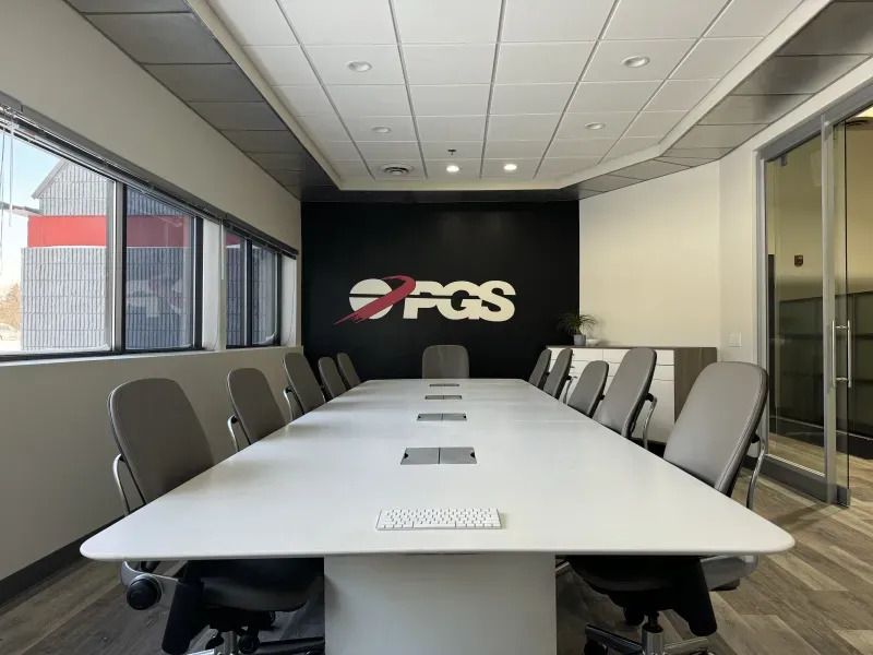 La salle de conférence Precision Global Systems 